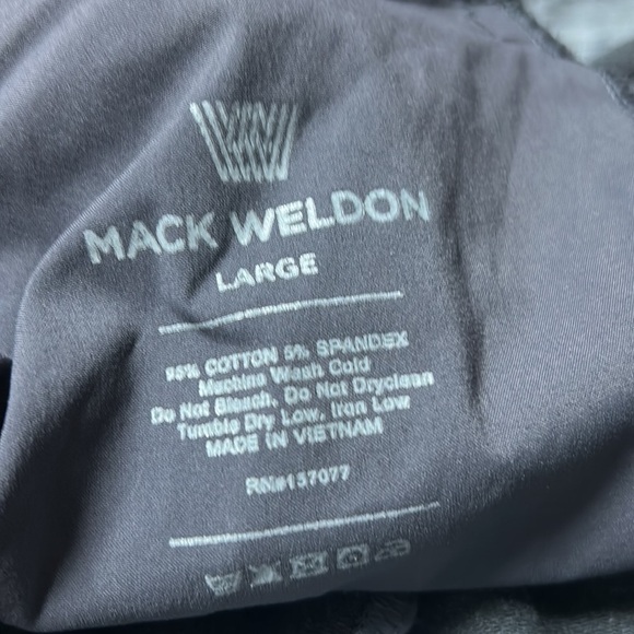 Mack Weldon gray jogger pants size large stretchy comfort daily wear - Picture 7 of 8